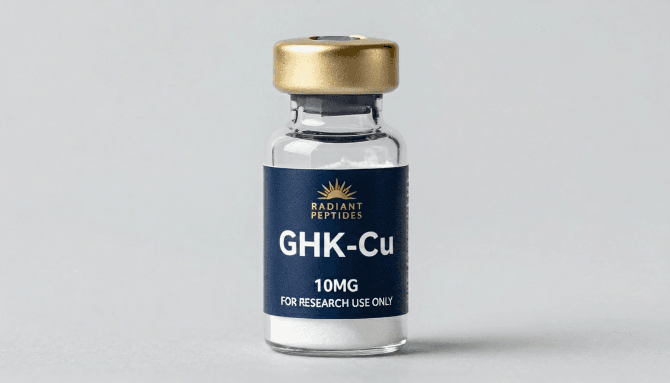 GHK-Cu vial — Radiant Peptides