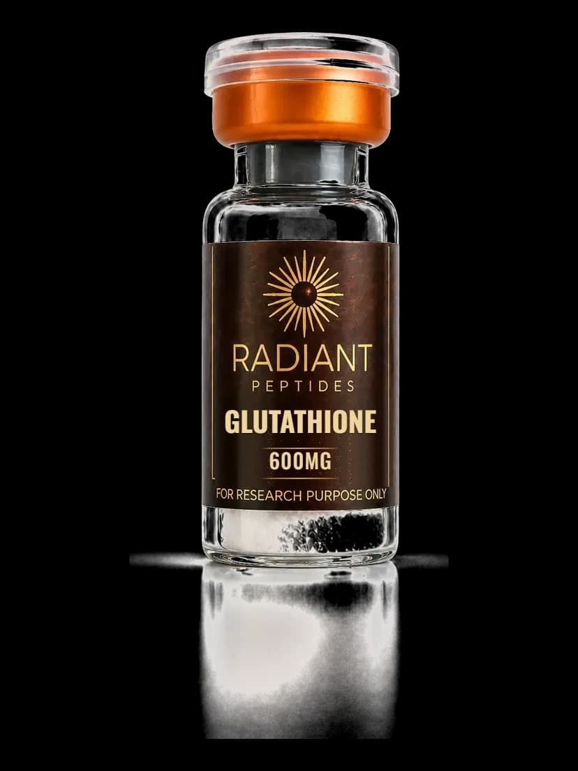 Glutathione vial van Radiant Peptides