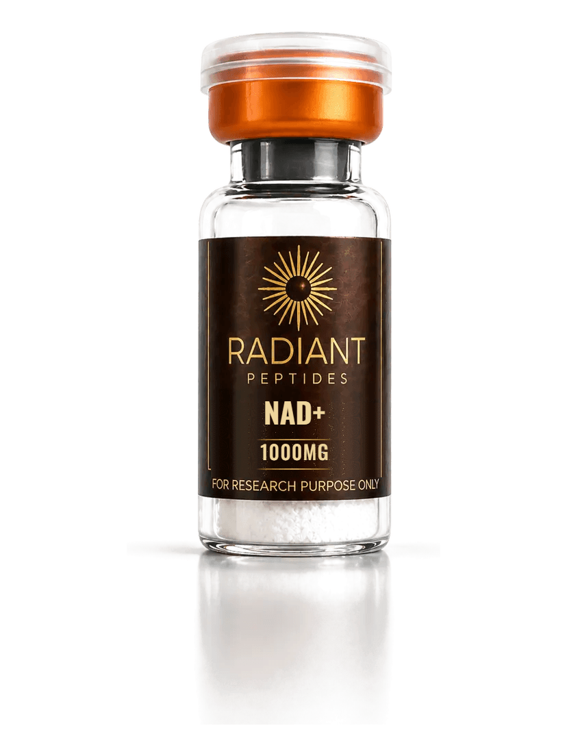 NAD+ vial van Radiant Peptides